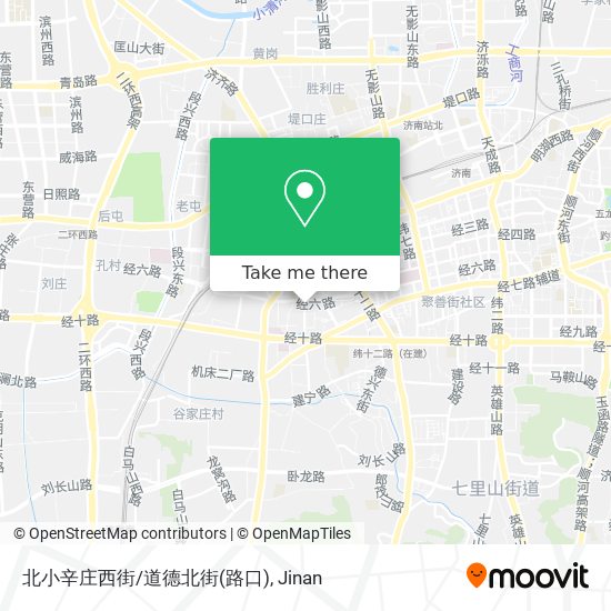 北小辛庄西街/道德北街(路口) map