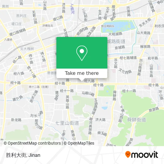 胜利大街 map