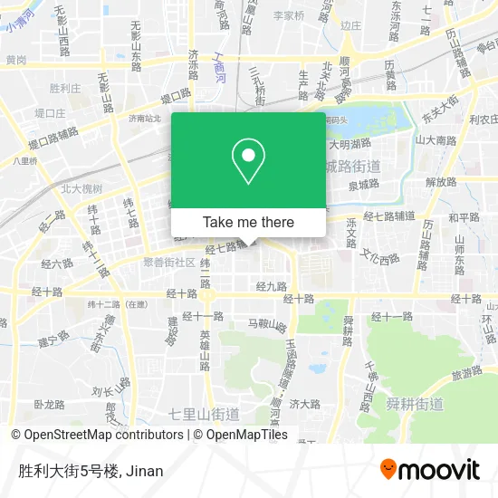 胜利大街5号楼 map