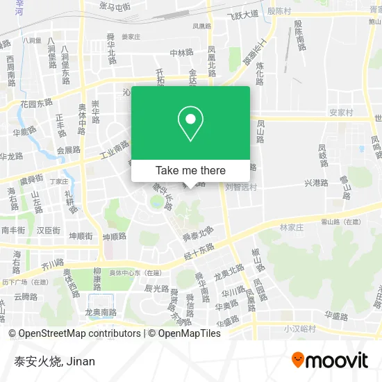 泰安火烧 map