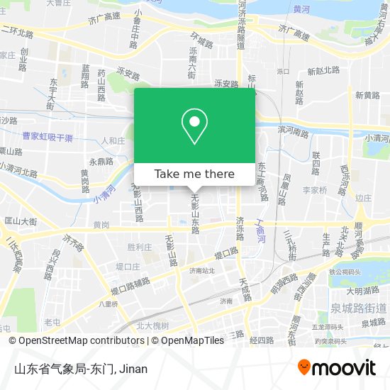 山东省气象局-东门 map