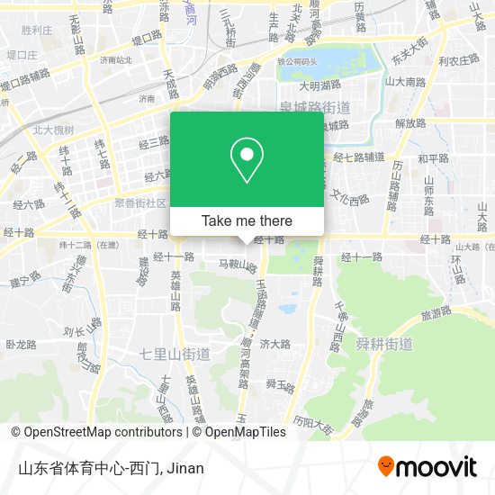 山东省体育中心-西门 map
