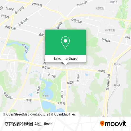 济南西部创新园-A座 map