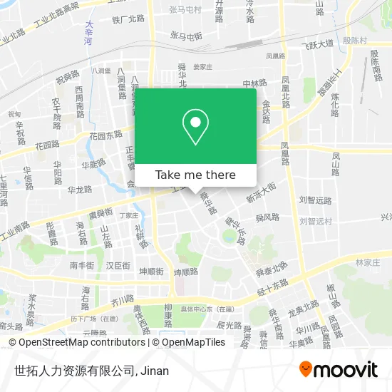 世拓人力资源有限公司 map