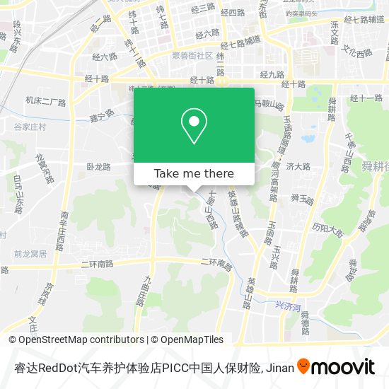 睿达RedDot汽车养护体验店PICC中国人保财险 map