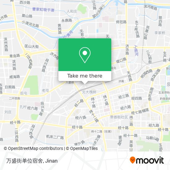 万盛街单位宿舍 map
