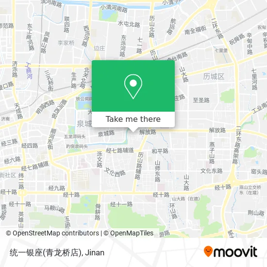 统一银座(青龙桥店) map