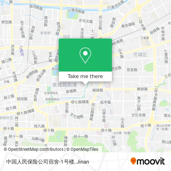 中国人民保险公司宿舍-1号楼 map