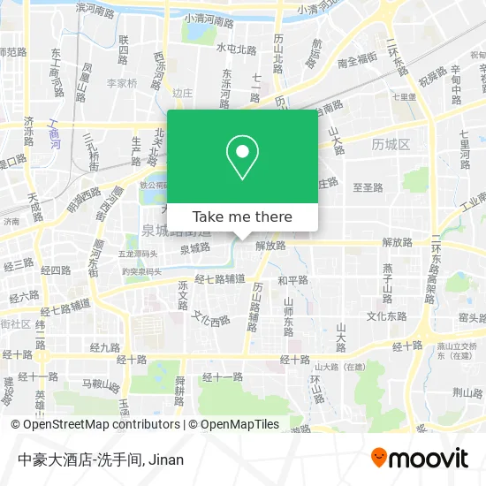 中豪大酒店-洗手间 map