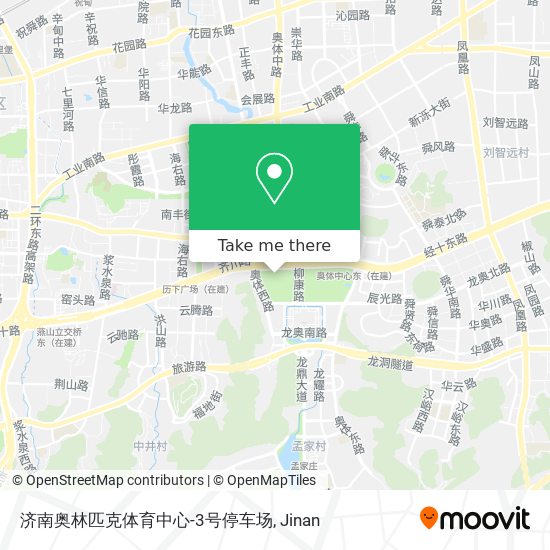 济南奥林匹克体育中心-3号停车场 map