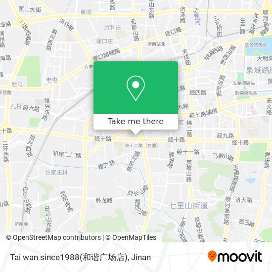 Tai wan since1988(和谐广场店) map