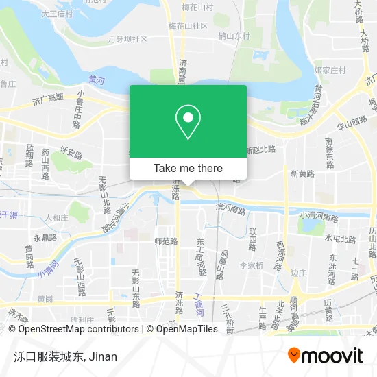 泺口服装城东 map
