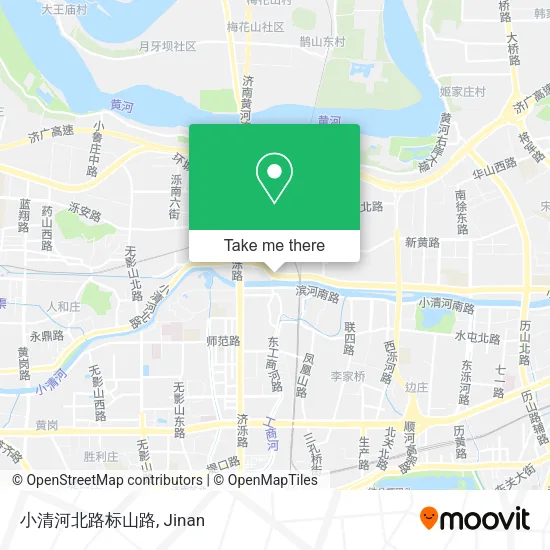 小清河北路标山路 map