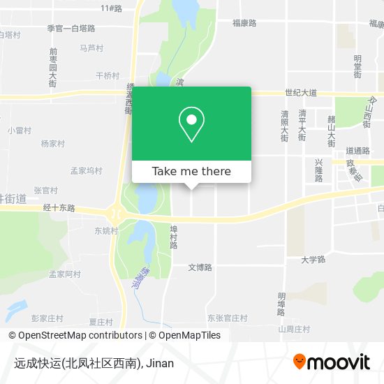 远成快运(北凤社区西南) map