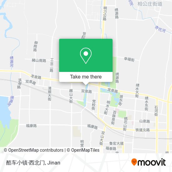 酷车小镇-西北门 map