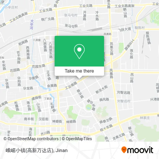 峨嵋小镇(高新万达店) map