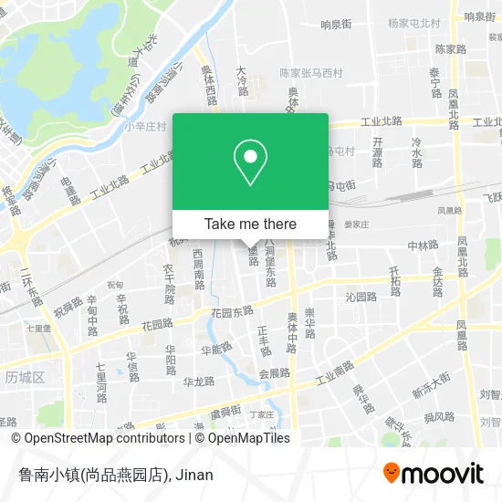 鲁南小镇(尚品燕园店) map
