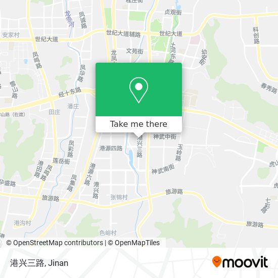 港兴三路 map