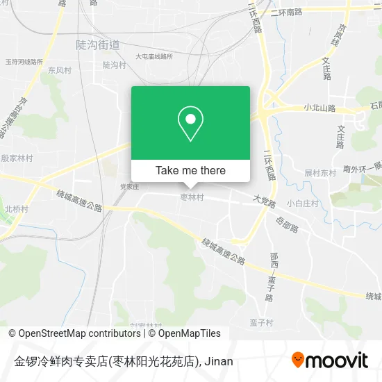 金锣冷鲜肉专卖店(枣林阳光花苑店) map