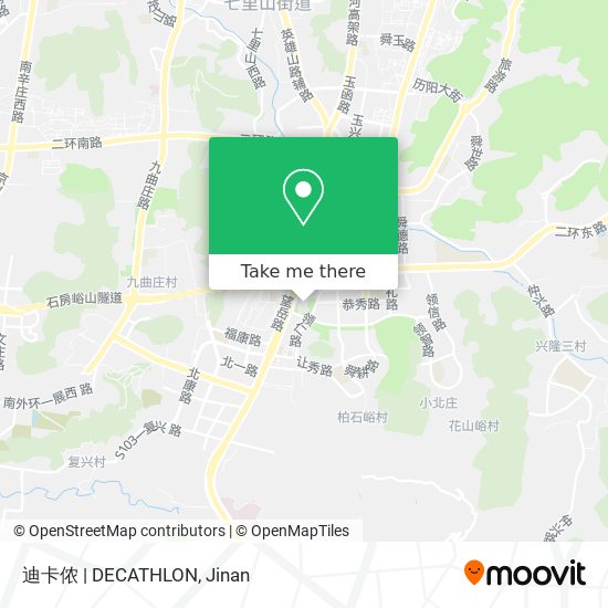 迪卡侬 | DECATHLON map