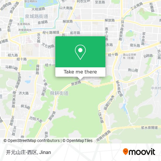 开元山庄-西区 map