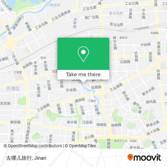 去哪儿旅行 map