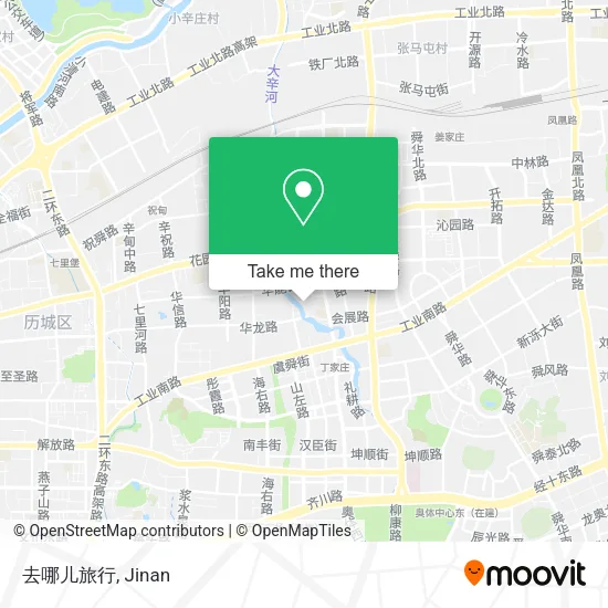 去哪儿旅行 map