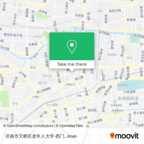 济南市天桥区老年人大学-西门 map