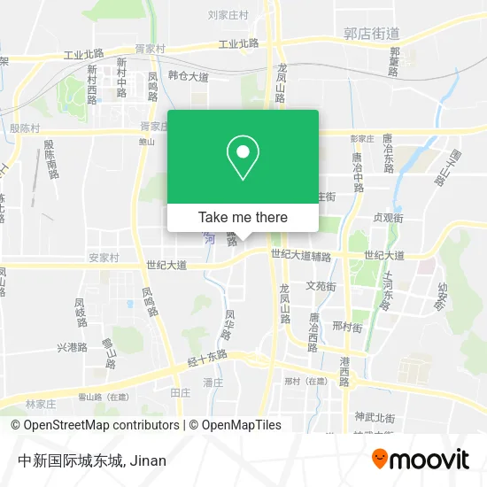 中新国际城东城 map