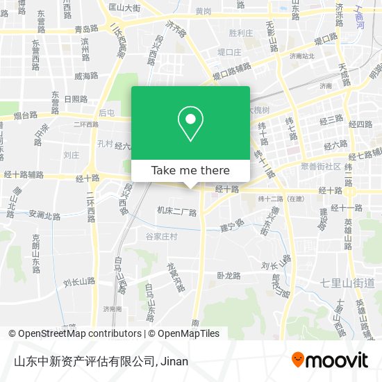 山东中新资产评估有限公司 map