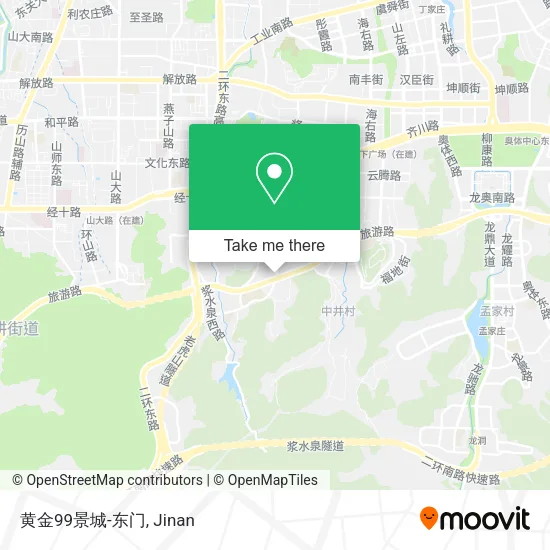 黄金99景城-东门 map