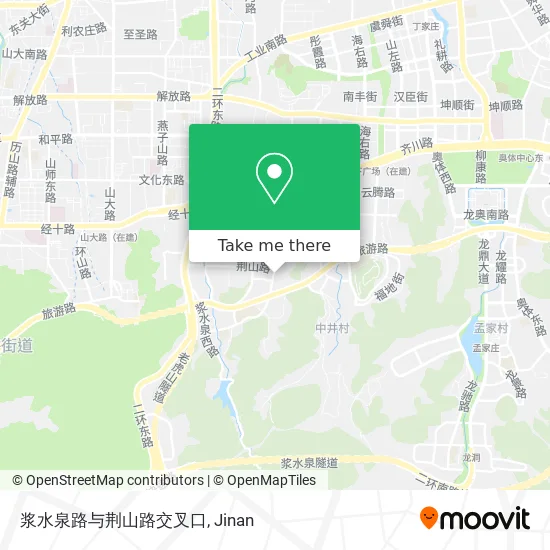 浆水泉路与荆山路交叉口 map