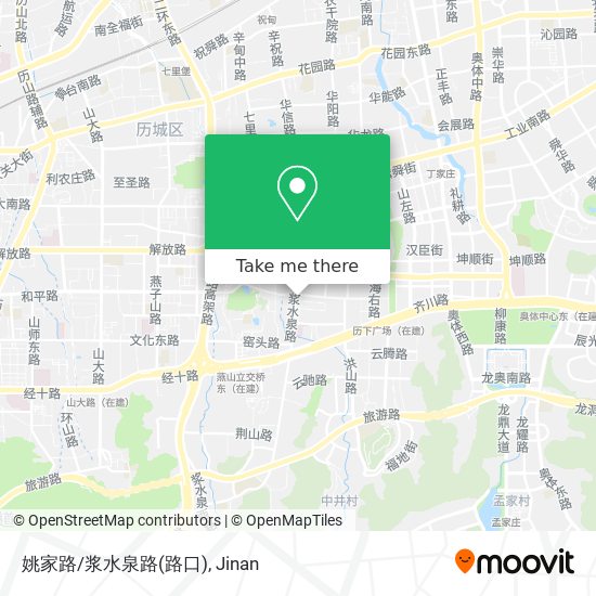 姚家路/浆水泉路(路口) map