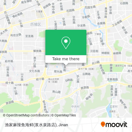 渔家麻辣鱼海鲜(浆水泉路店) map