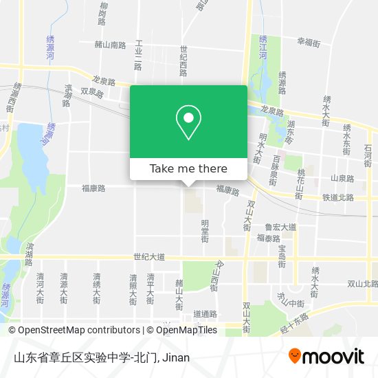山东省章丘区实验中学-北门 map