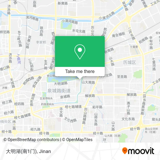 大明湖(南1门) map
