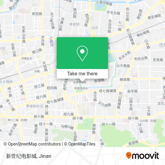 新世纪电影城 map