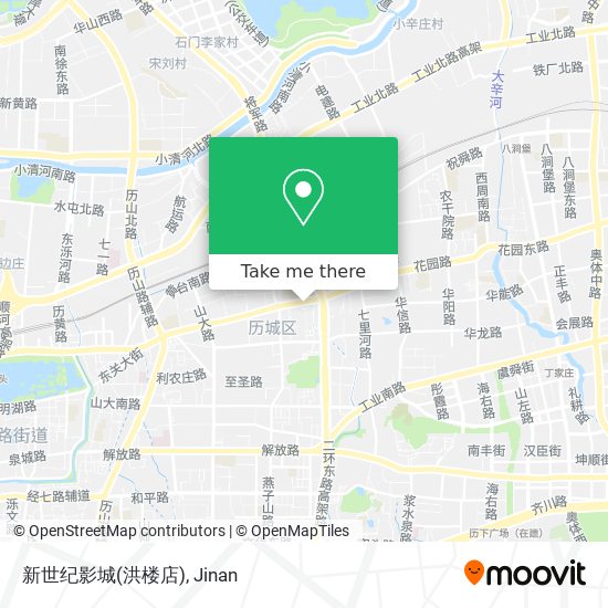新世纪影城(洪楼店) map