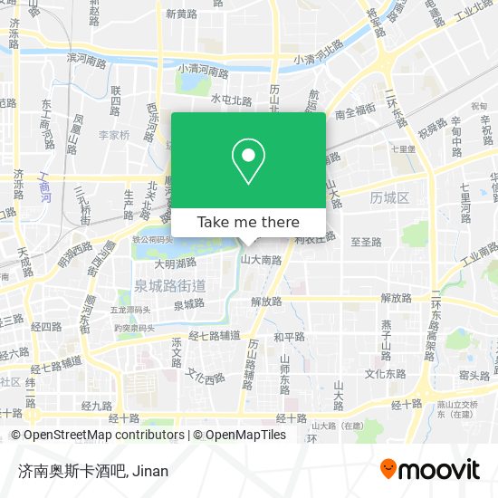 济南奥斯卡酒吧 map