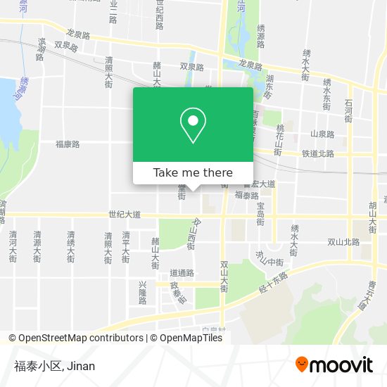 福泰小区 map