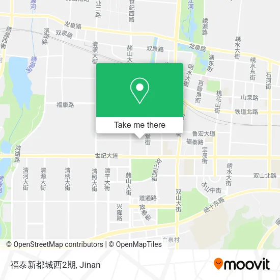 福泰新都城西2期 map