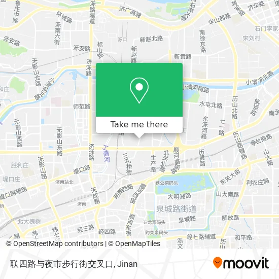 联四路与夜市步行街交叉口 map