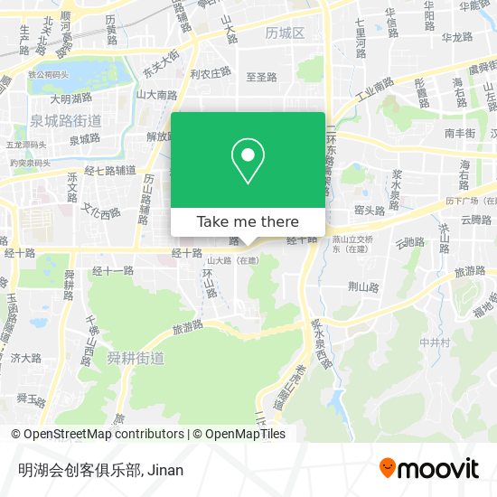 明湖会创客俱乐部 map