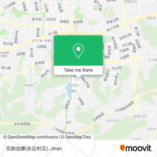 克丽缇娜(全运村店) map
