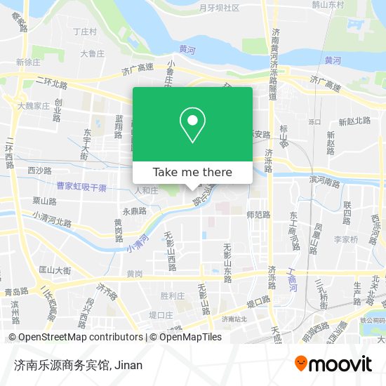 济南乐源商务宾馆 map