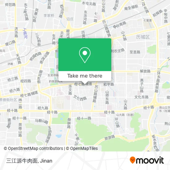 三江源牛肉面 map