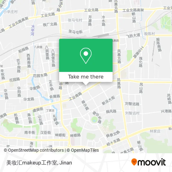 美妆汇makeup工作室 map