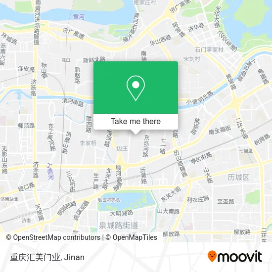 重庆汇美门业 map