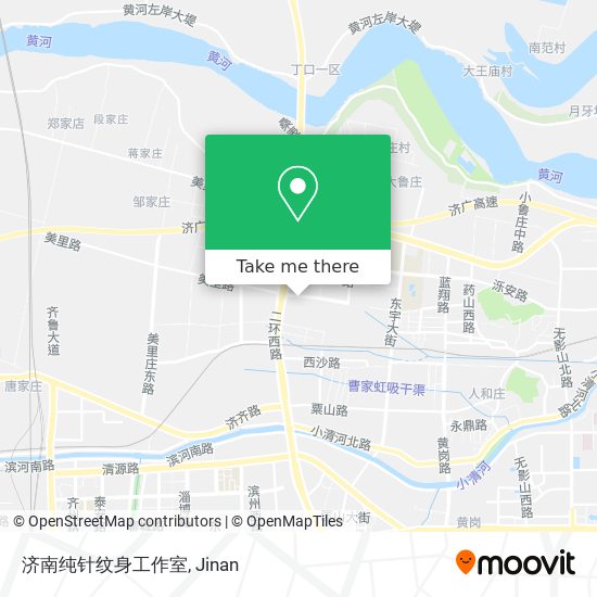 济南纯针纹身工作室 map