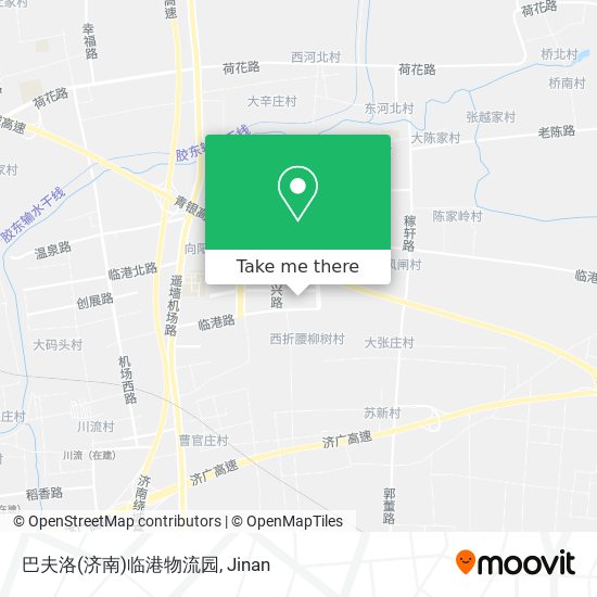 巴夫洛(济南)临港物流园 map